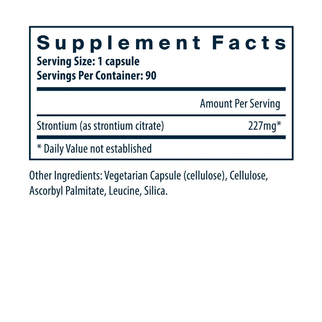 Vital Nutrients Strontium Citrate