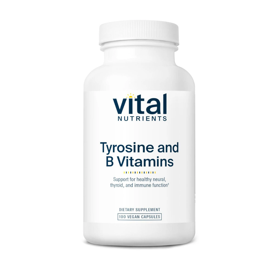 Vital Nutrients Tyrosine and B Vitamins
