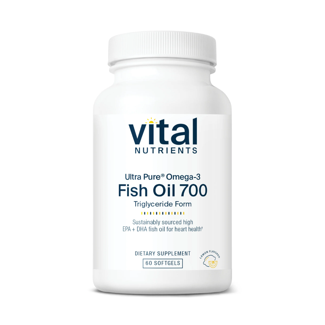Vital Nutrients Ultra Pure® Fish Oil 700 Pharmaceutical Grade