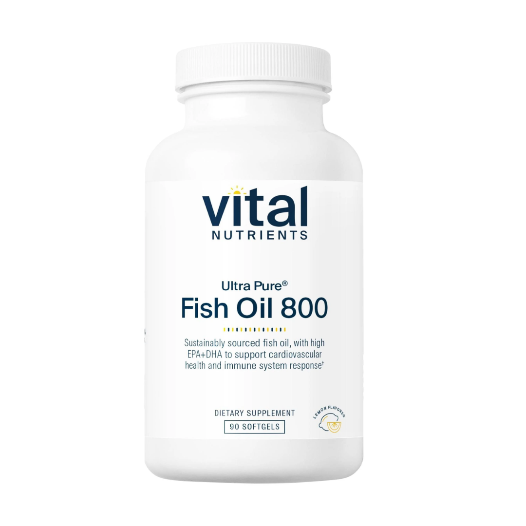 Vital Nutrients Ultra Pure®Fish Oil 800 Pharmaceutical Grade
