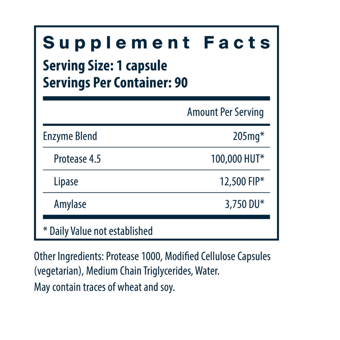 Vital Nutrients Pancreatic Enzymes