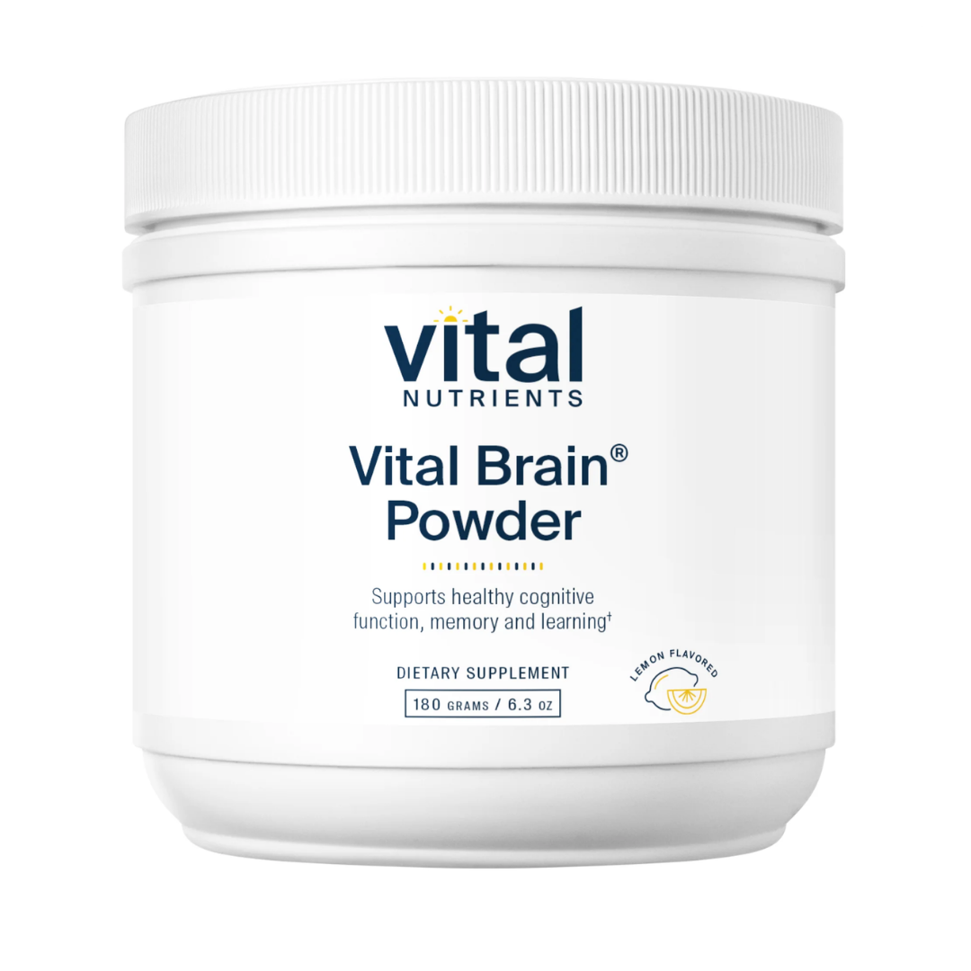 Vital Nutrients Vital Brain® Powder Natural Lemon Flavor