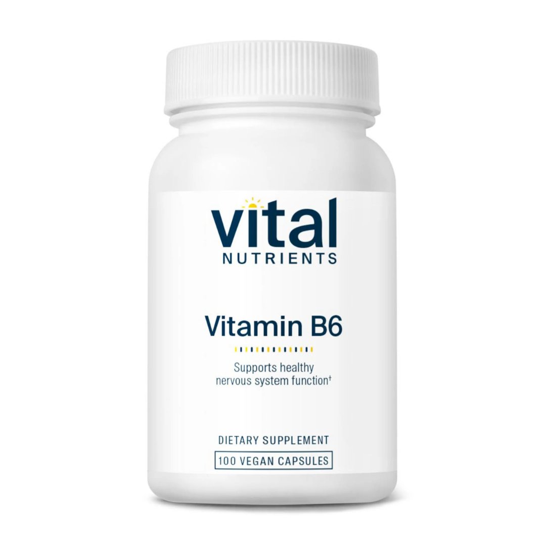 Vital Nutrients Vitamin B6 100mg