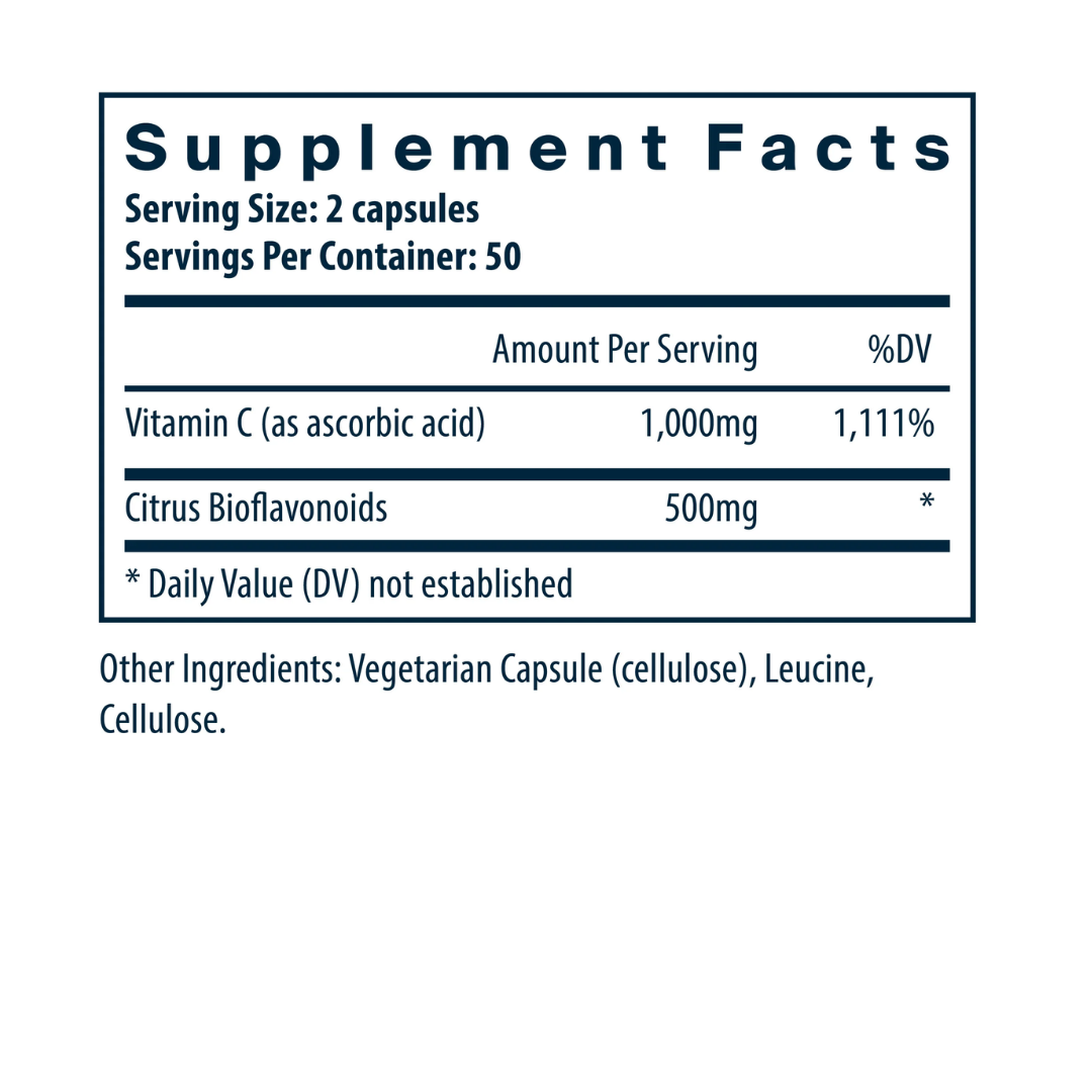 Vital Nutrients Vitamin C with Bioflavonoids