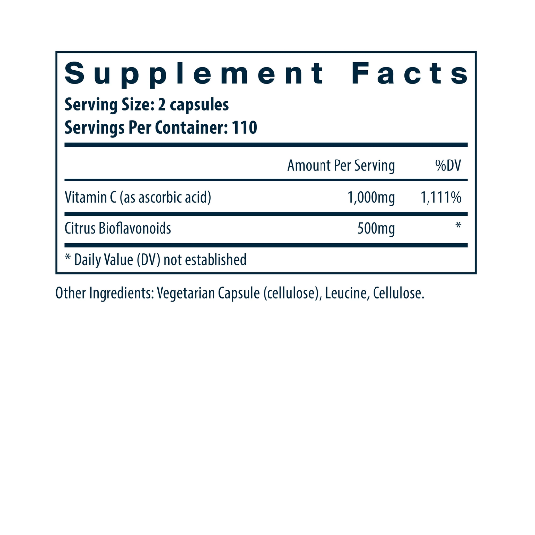 Vital Nutrients Vitamin C with Bioflavonoids