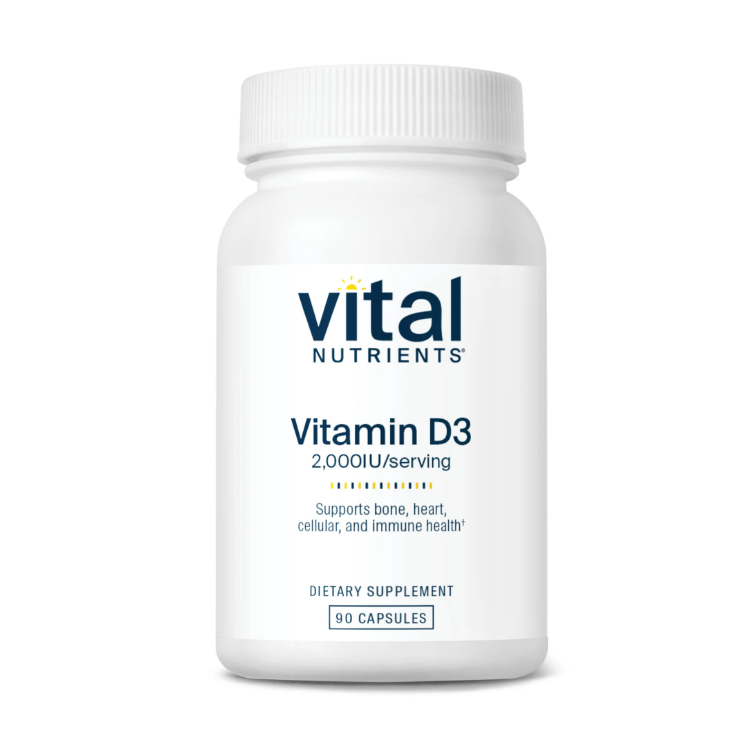 Vital Nutrients Vitamin D3 2000IU