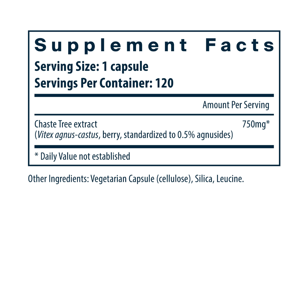 Vital Nutrients Vitex 750 (Chaste Tree Berry Extract)