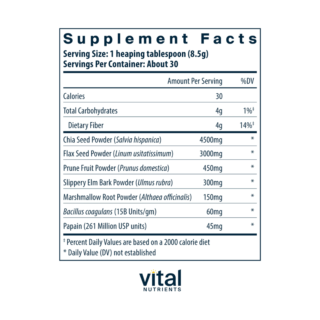 Vital Nutrients Whole Fiber Fusion