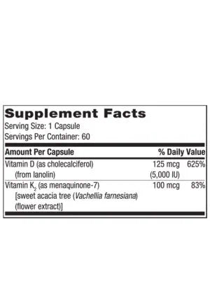 SFI HEALTH Vitamin D Plus K