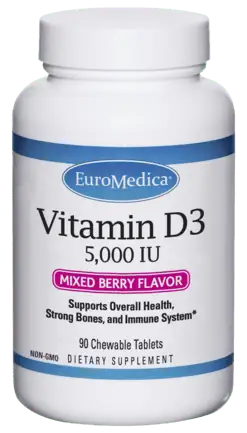 EuroMedica Vitamin D3 Chewable