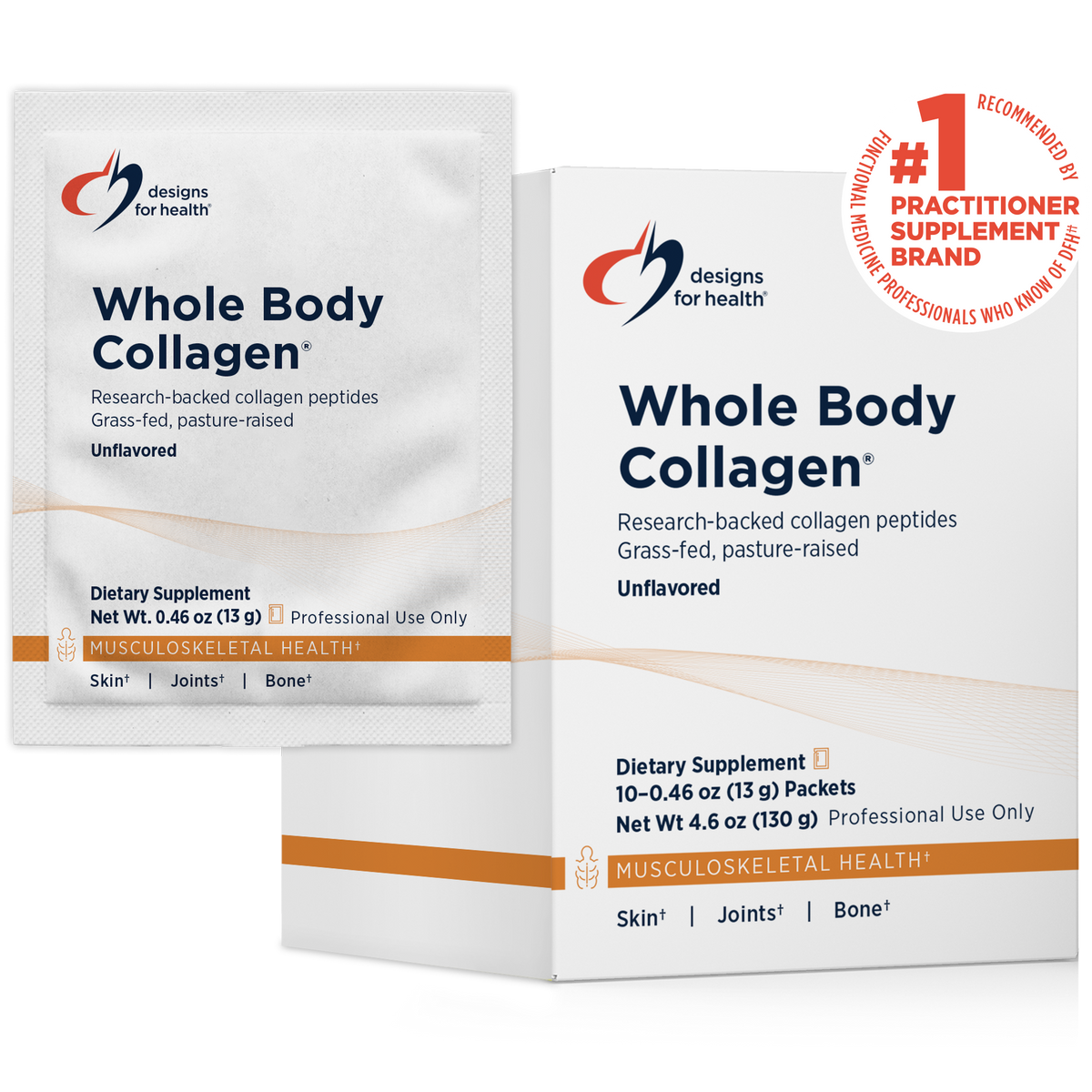 Designs for health Whole Body Collagen® 10 single-use packets