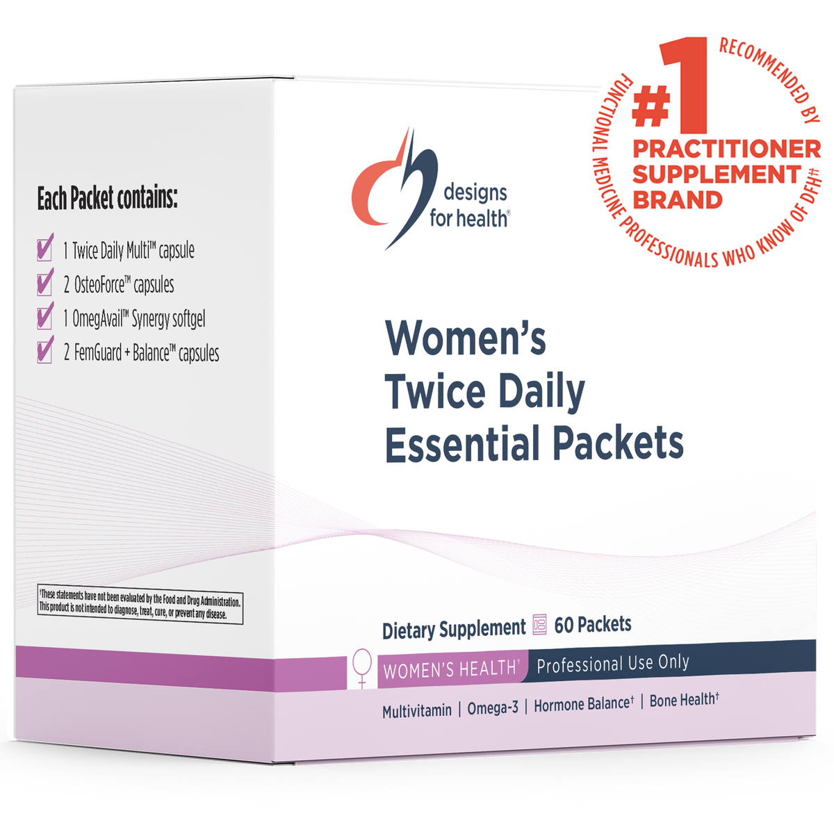 Designs for health Women's Twice Daily Essential Packets
