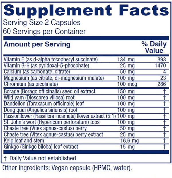 Women’s Phase I™ ~ Premenstrual Support - 120 capsules