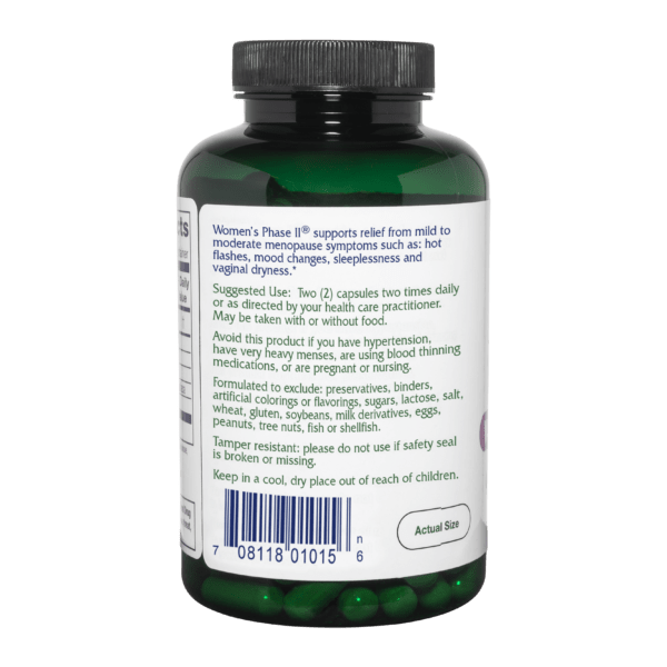Women’s Phase II® ~ Menopause Support - 90 capsules