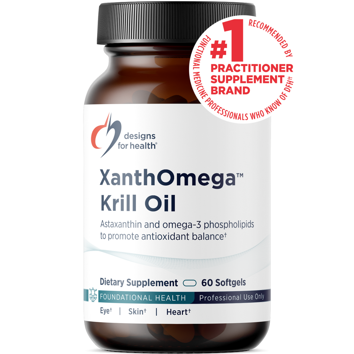 Designs for health XanthOmega™ Krill Oil