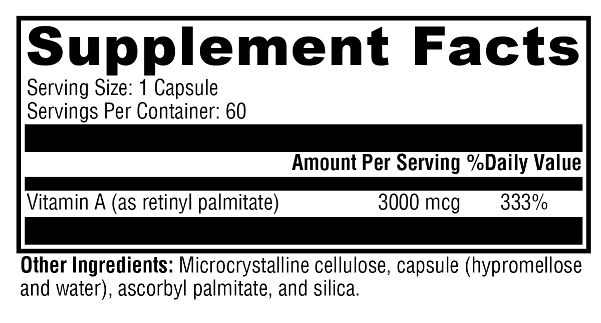 XYMOGEN Xcellent A 3000  60 Capsules