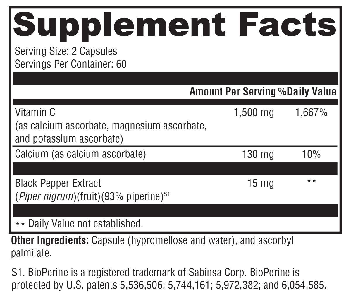 XYMOGEN Xcellent C™ 120 Capsules