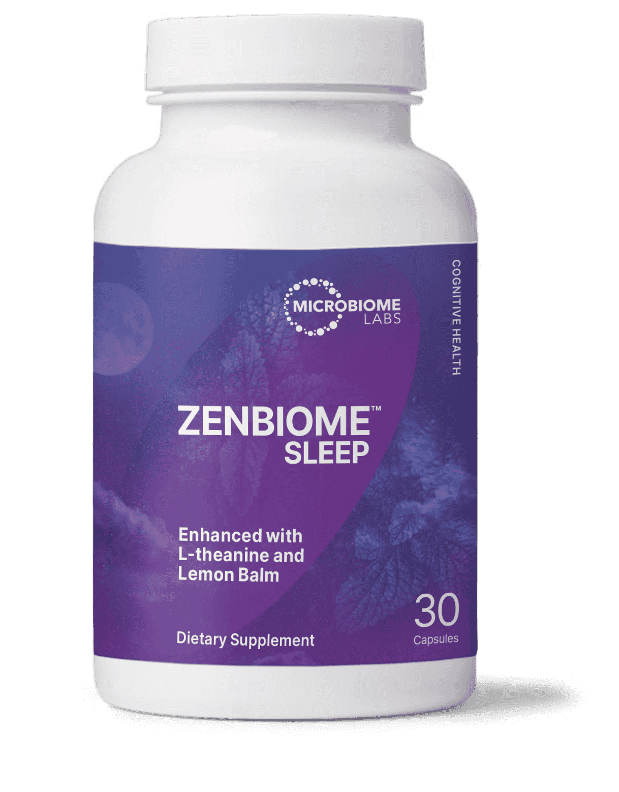 Microbiome Labs Zenbiome Sleep probiotic supplement — supports restful sleep & calm
