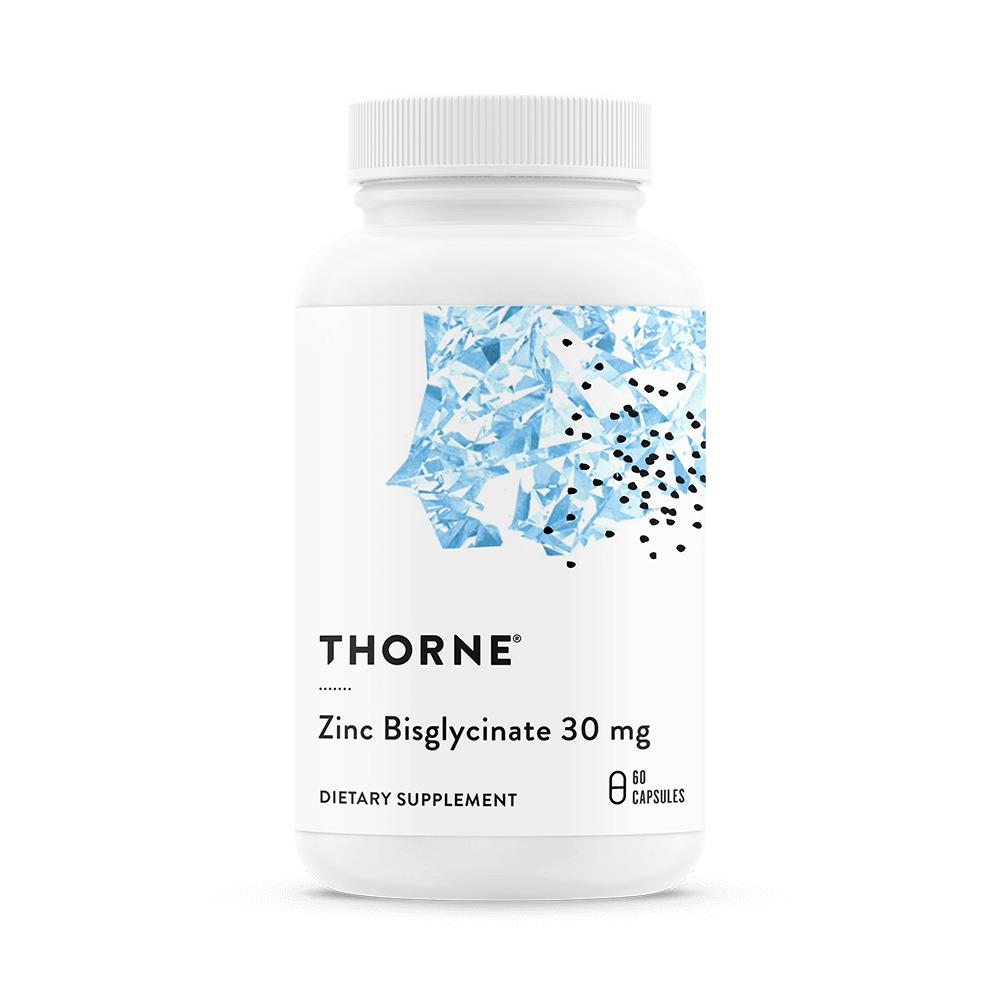 THORNE Zinc Bisglycinate 30 mg