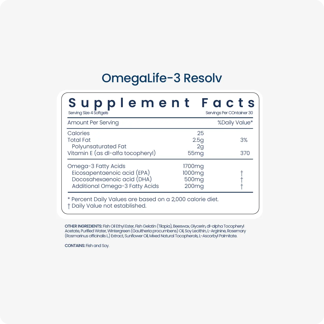 UNICITY OmegaLife-3 Resolv
