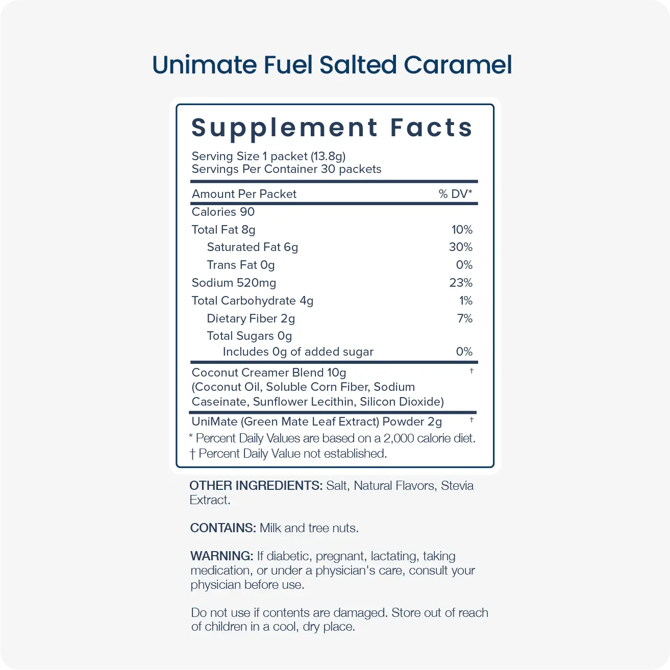 UNICITY Unimate Fuel Salted Caramel