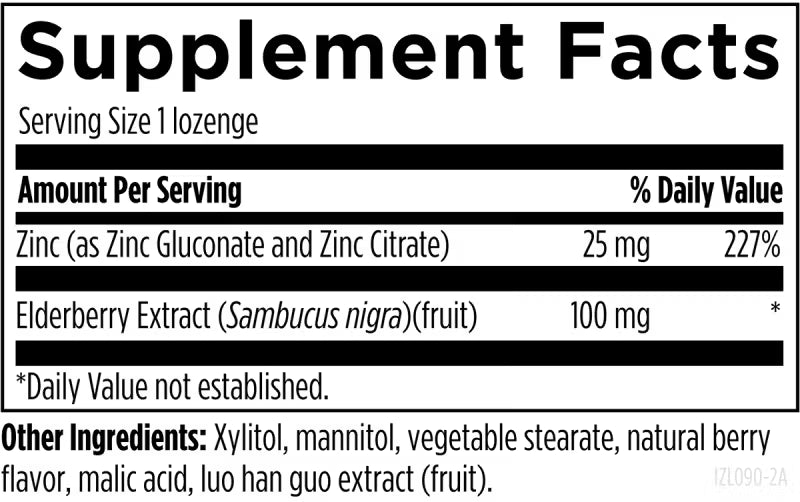 Designs for Health Immuno-Zn™ Lozenge
