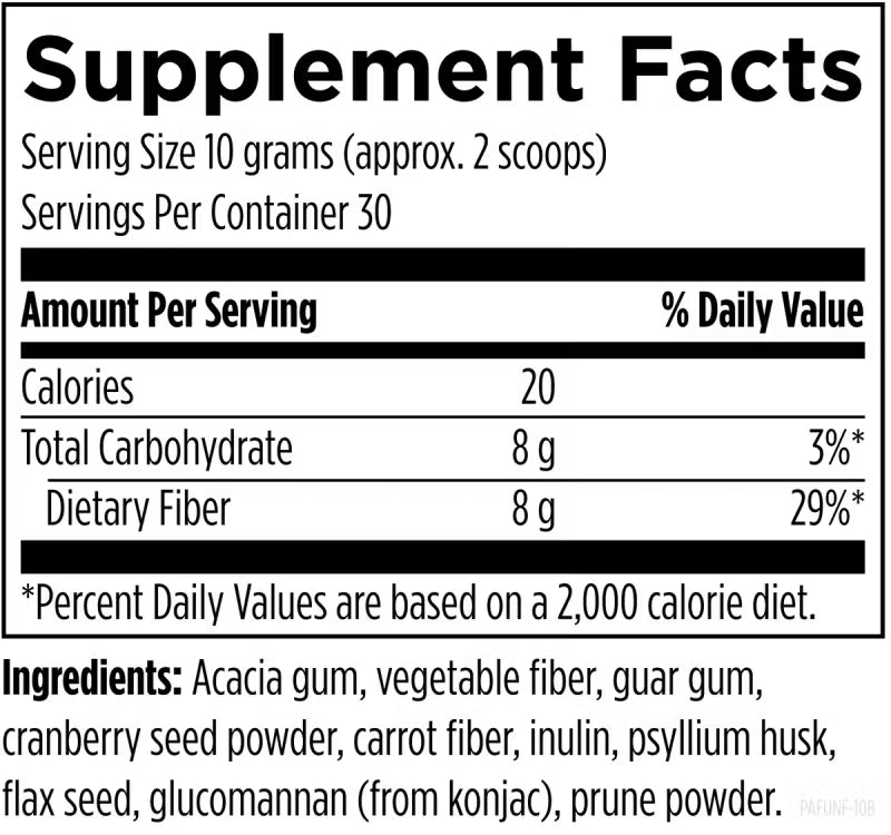 Designs for health Fiber Prebiotic Complete