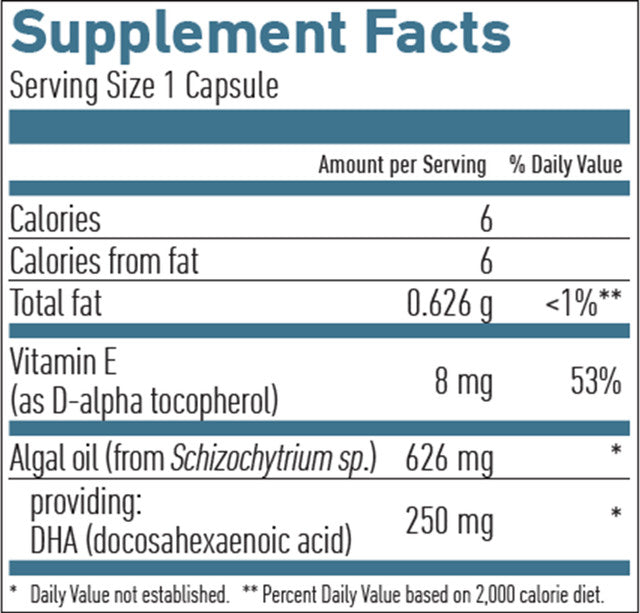 Biogena - Omega 3 DHA vegan 60 capsules