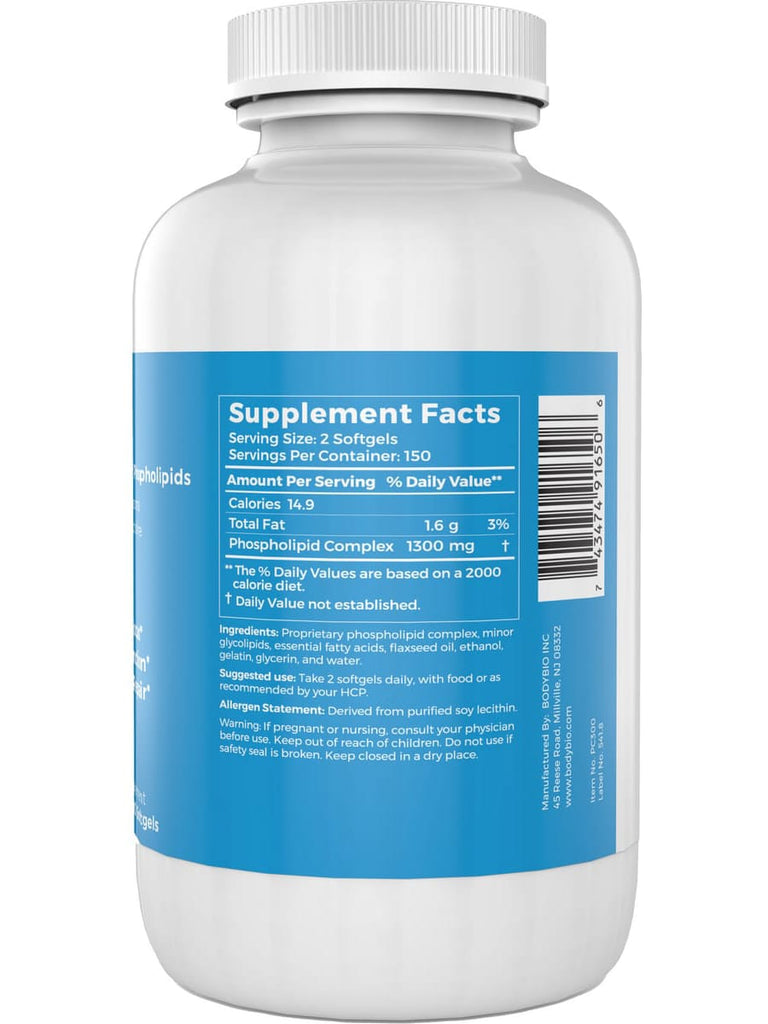 BodyBio PC 300 Softgels