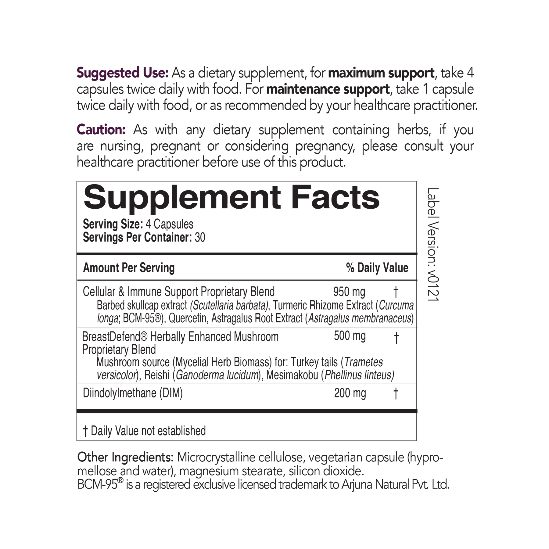 EcoNugenics - BreastDefend 120 Capsules