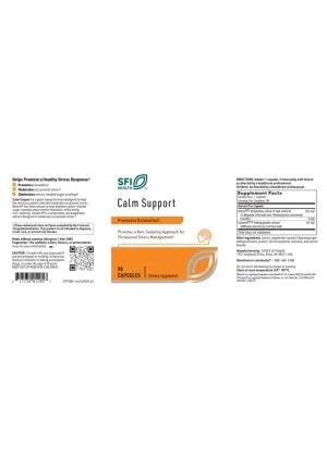 SFI HEALTH Calm Support (Cortisol Management)