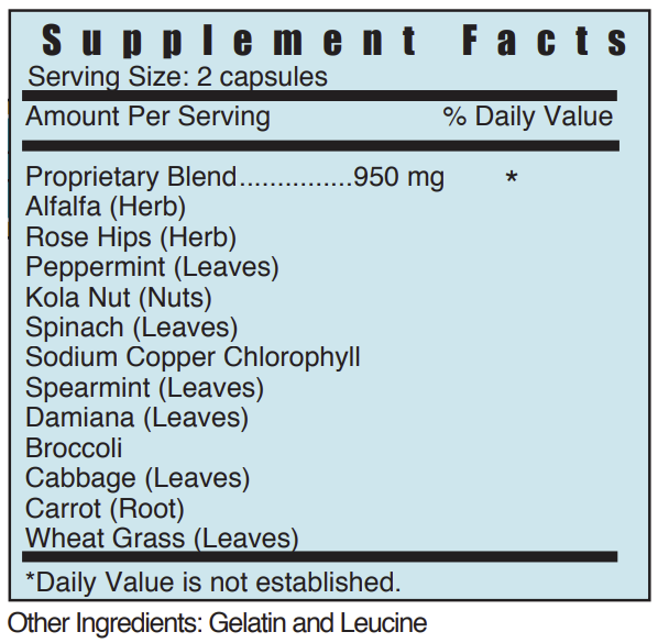 Systemic Formulas - CLR – Chlorophyllium