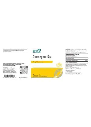 SFI HEALTH Coenzyme Q10 (60 Mg)