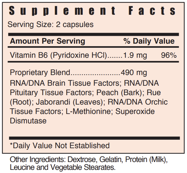 Systemic Formulas - CXGb Pituitary/Pineal