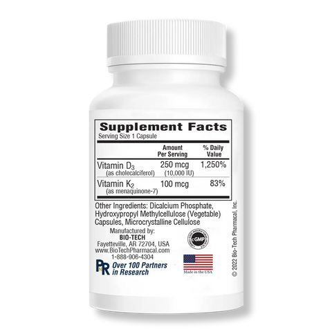 BIO-TECH PHARMACAL D3-K2