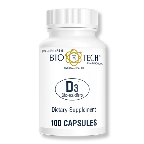 BIO-TECH PHARMACAL D3 (1000 IU)