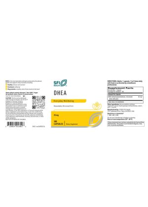 SFI HEALTH DHEA (25 mg)
