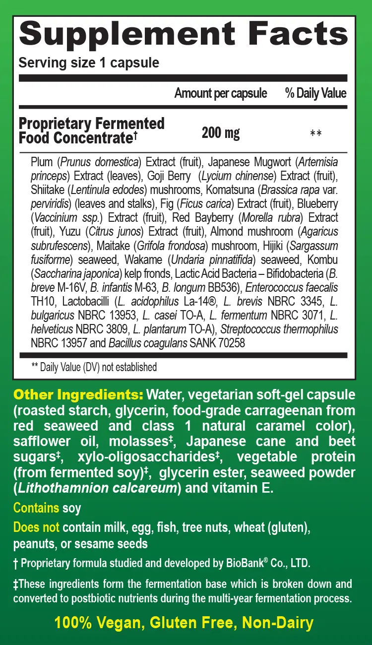 Dr. Ohhira’s Probiotics Original Formula - 100 count