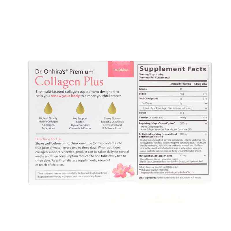 Dr. Ohhira’s Premium Collagen Plus – single tube