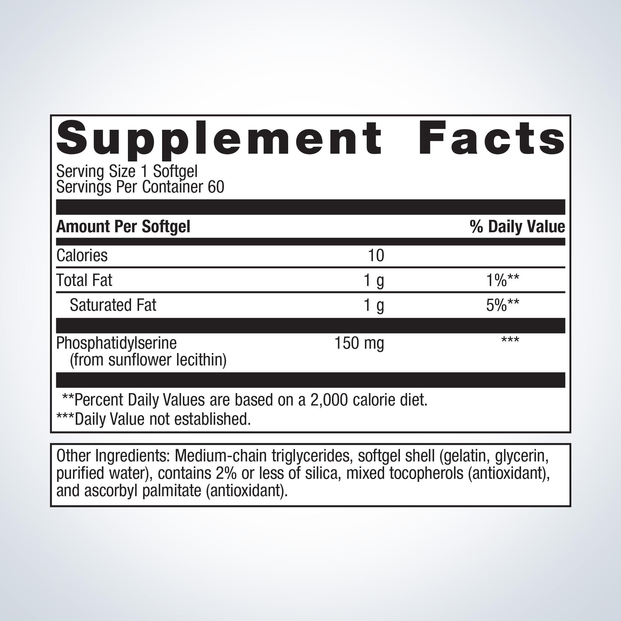 Brain health supplement Phosphatidylserine | Hasan Mirza, MD