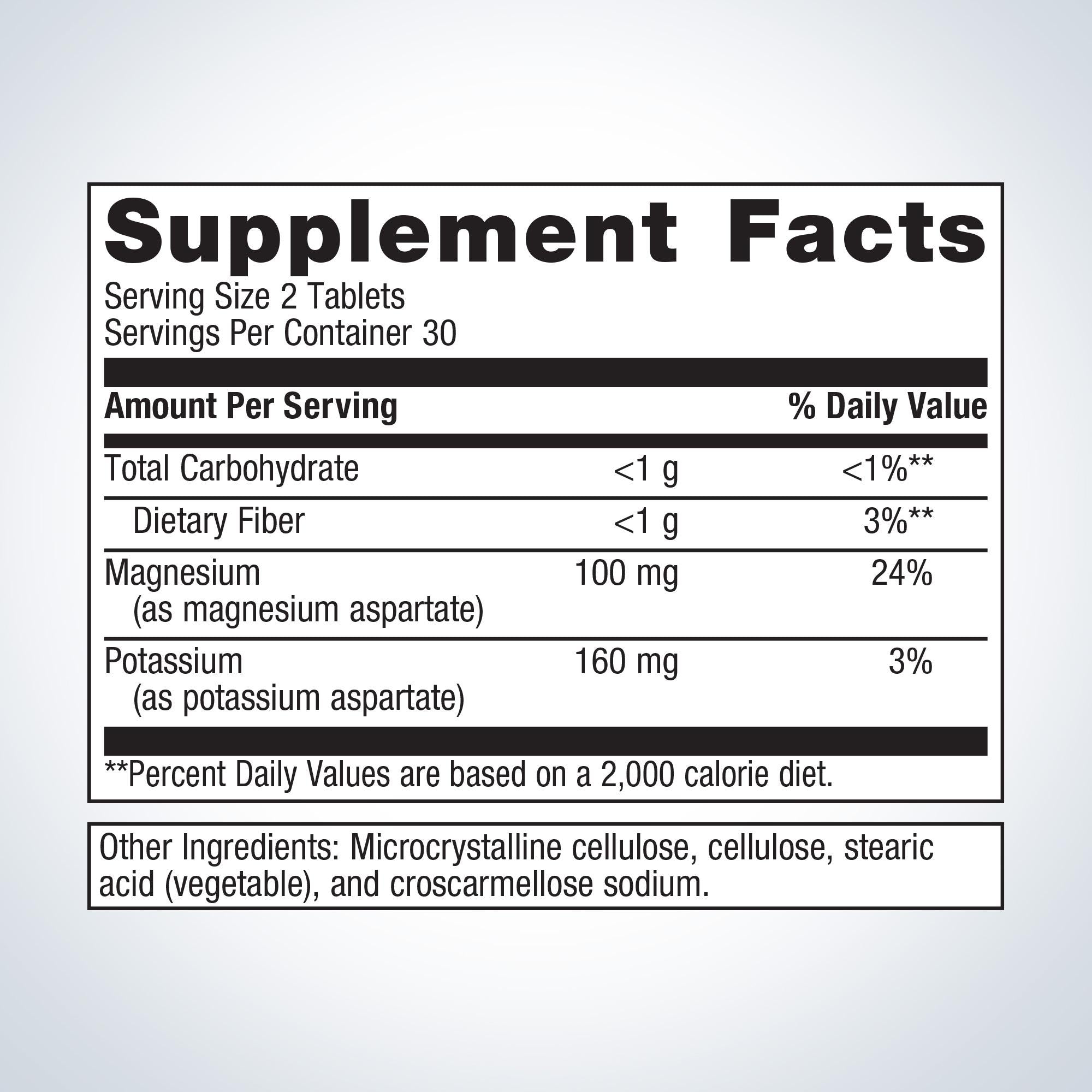 Mineral support Mg-K Aspartate | Hasan Mirza, MD