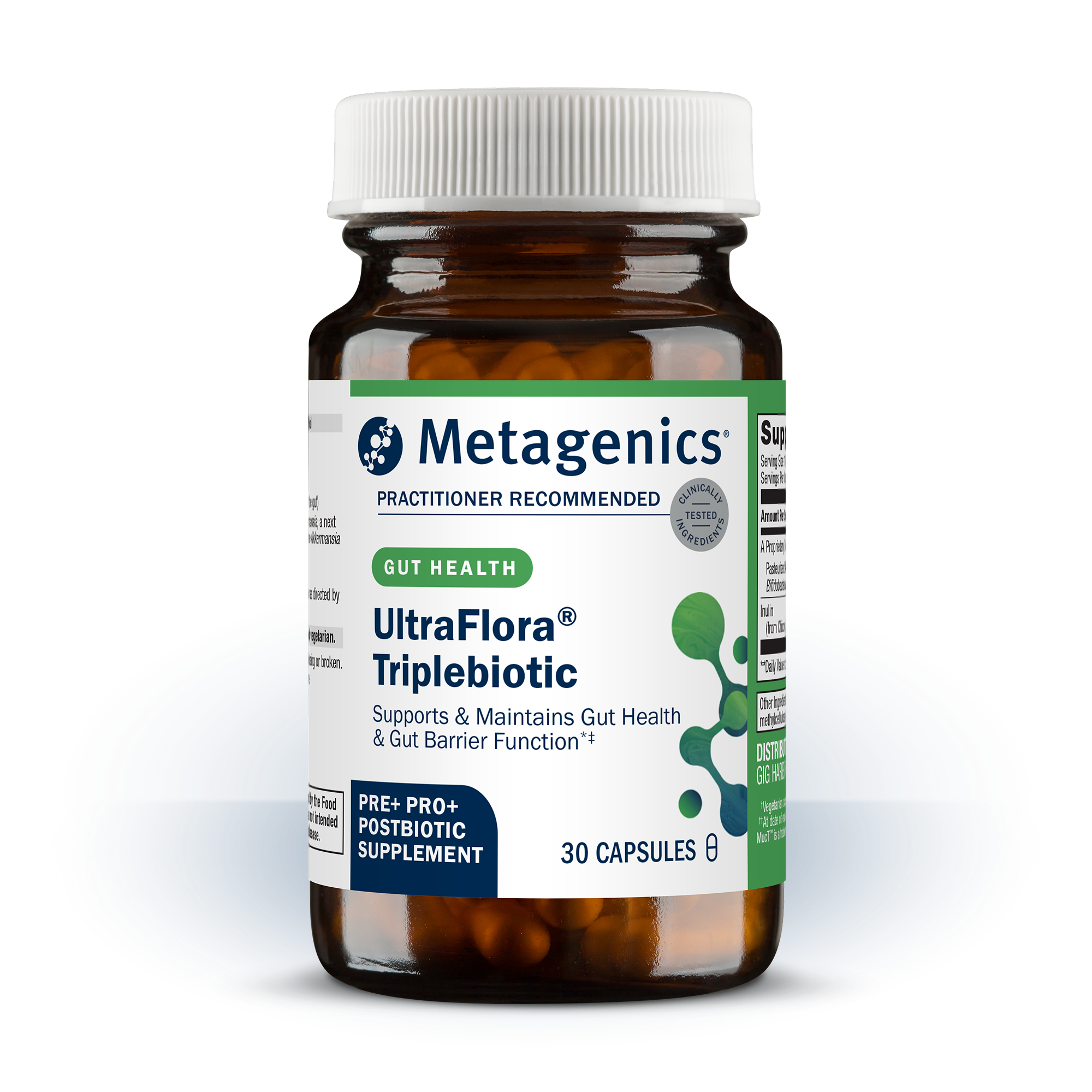 METAGENICS UltraFlora® Triplebiotic with Akkermansia