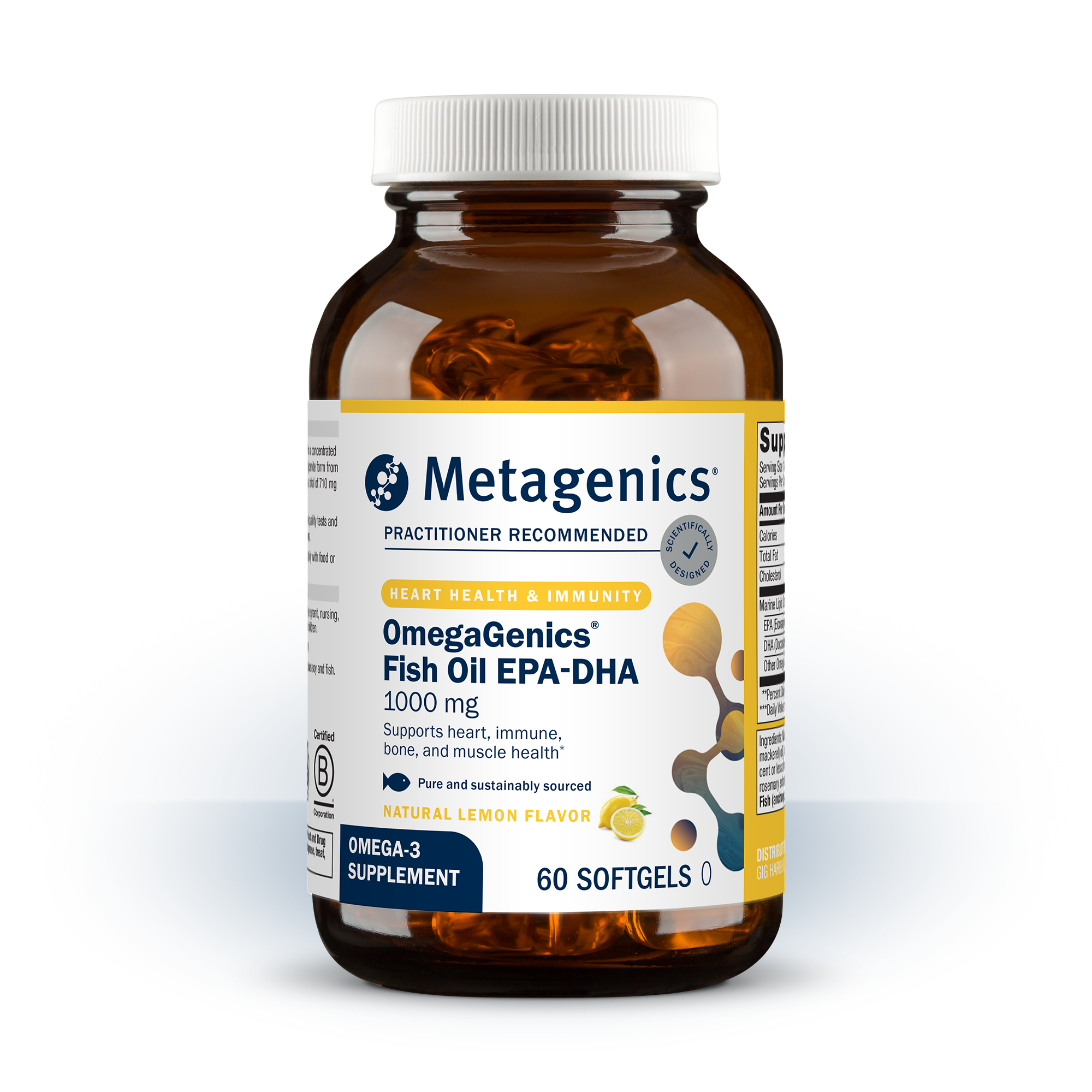 METAGENICS OmegaGenics® Fish Oil EPA-DHA 1000 mg