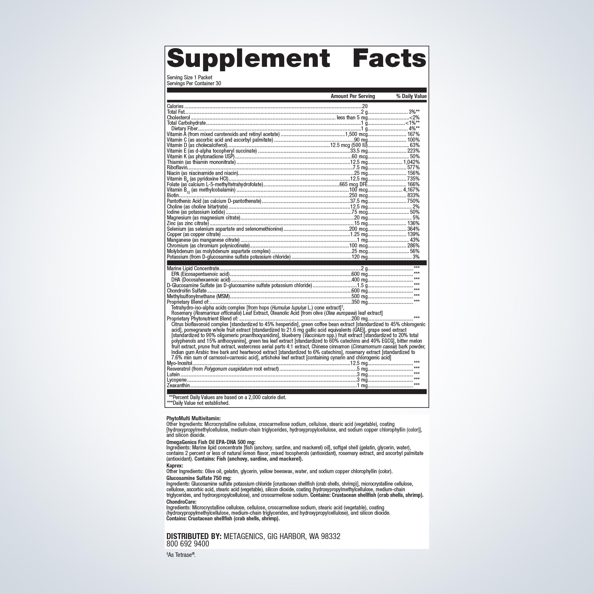 Buy Wellness Essentials Active Daily Packs online | Hasan Mirza, MD