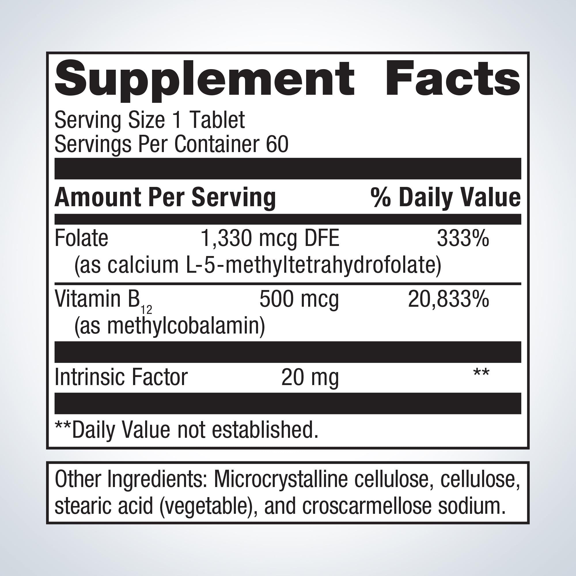 METAGENICS Intrinsi Vitamin B12-Folate™
