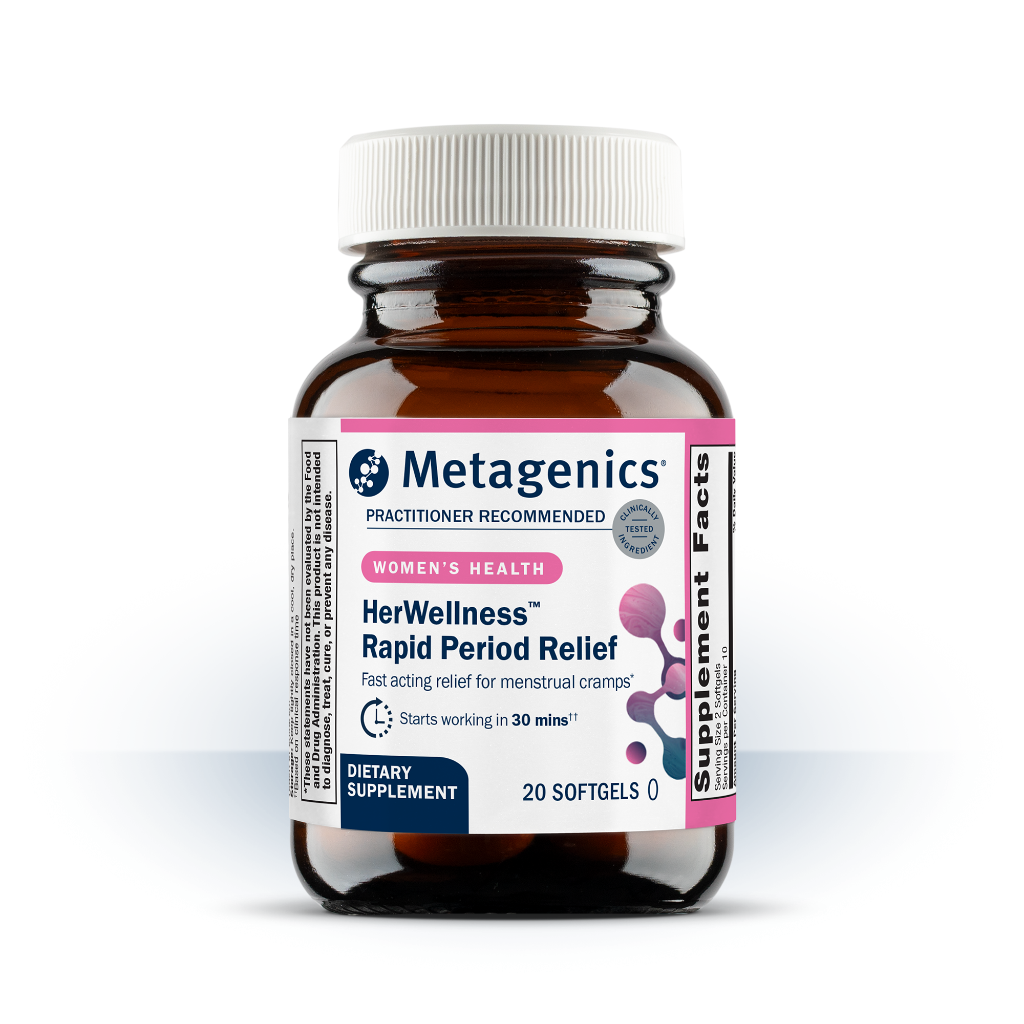 METAGENICS HerWellness™ Rapid Period Relief