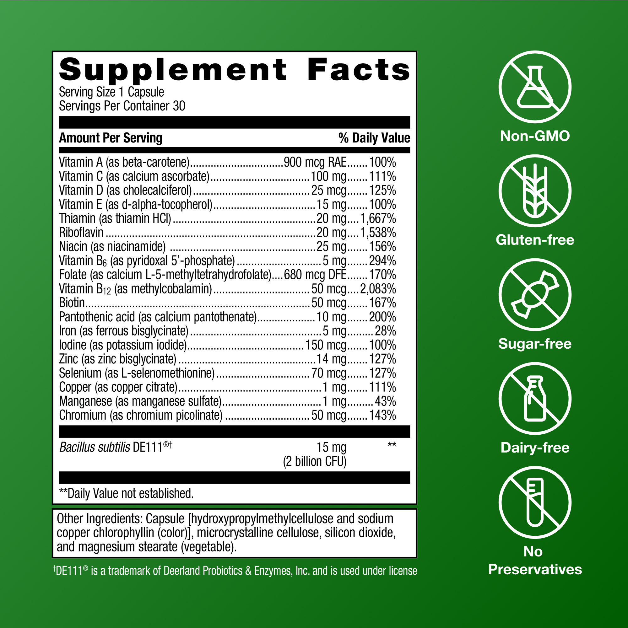 METAGENICS UltraFlora® Probiotic + Multivitamin
