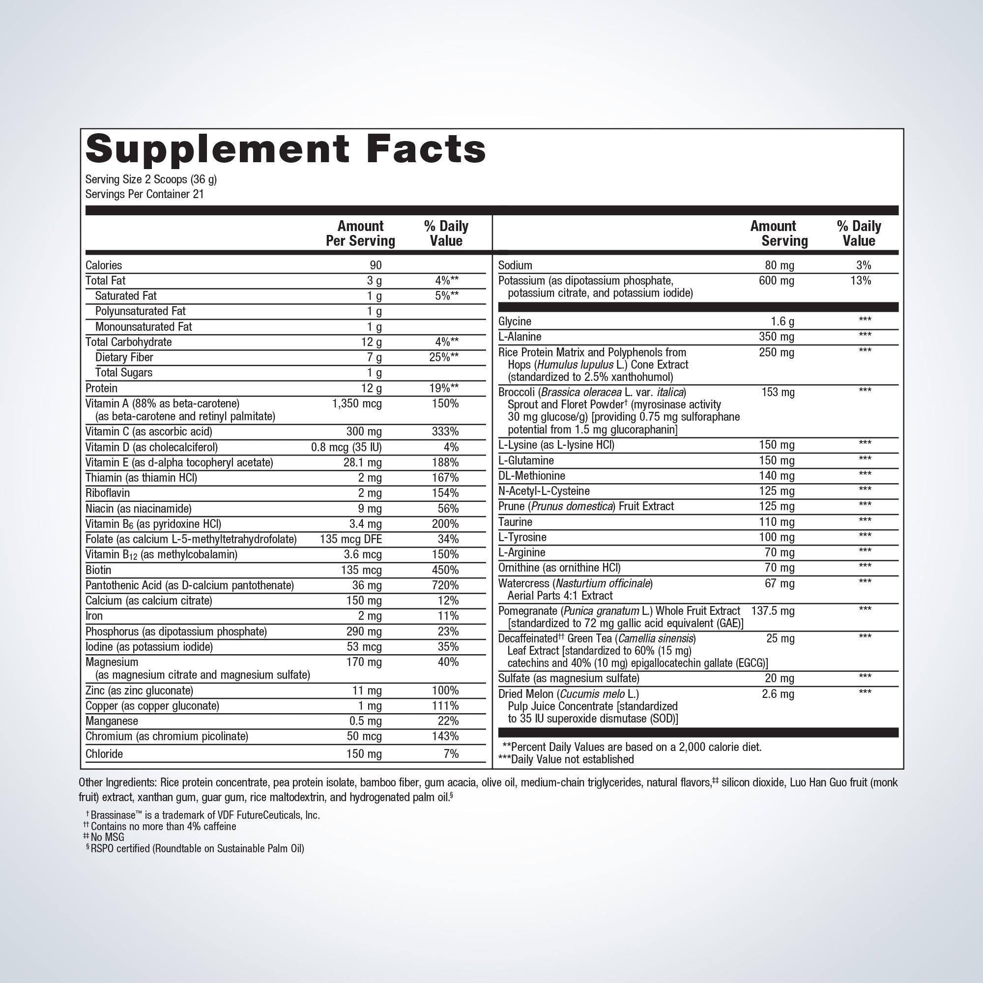 METAGENICS UltraClear Renew Detox Powder