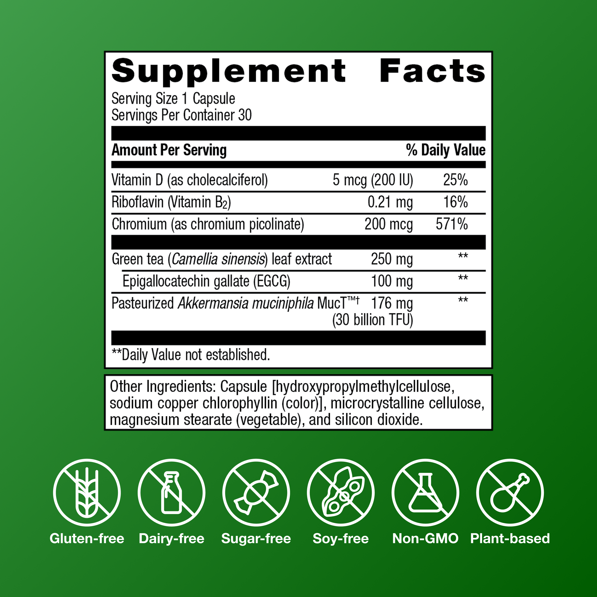 METAGENICS UltraFlora® Healthy Weight with Akkermansia