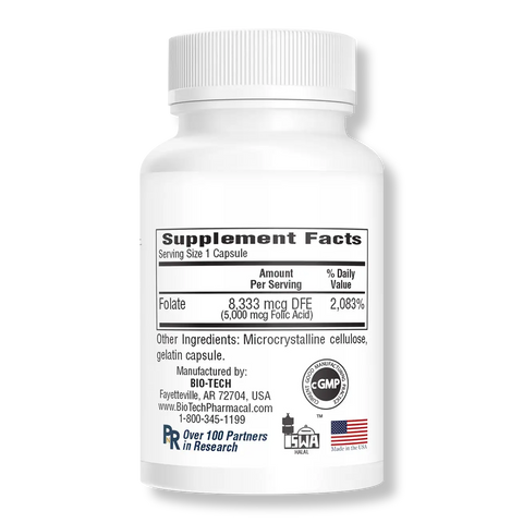 BIO-TECH PHARMACAL Folic Acid